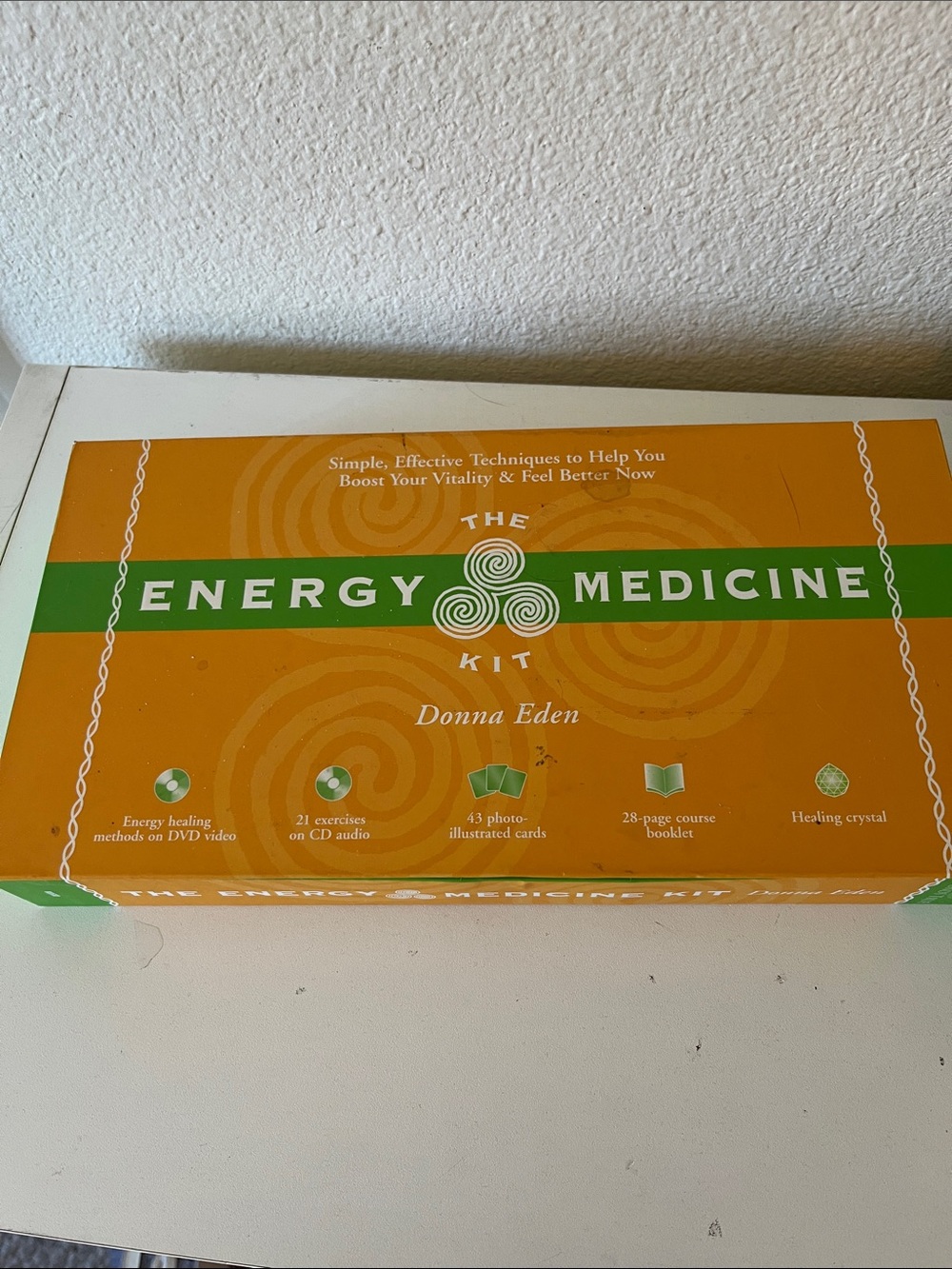 The Energy Medicine Kit by Donna Eden - Orange & Green Box Set